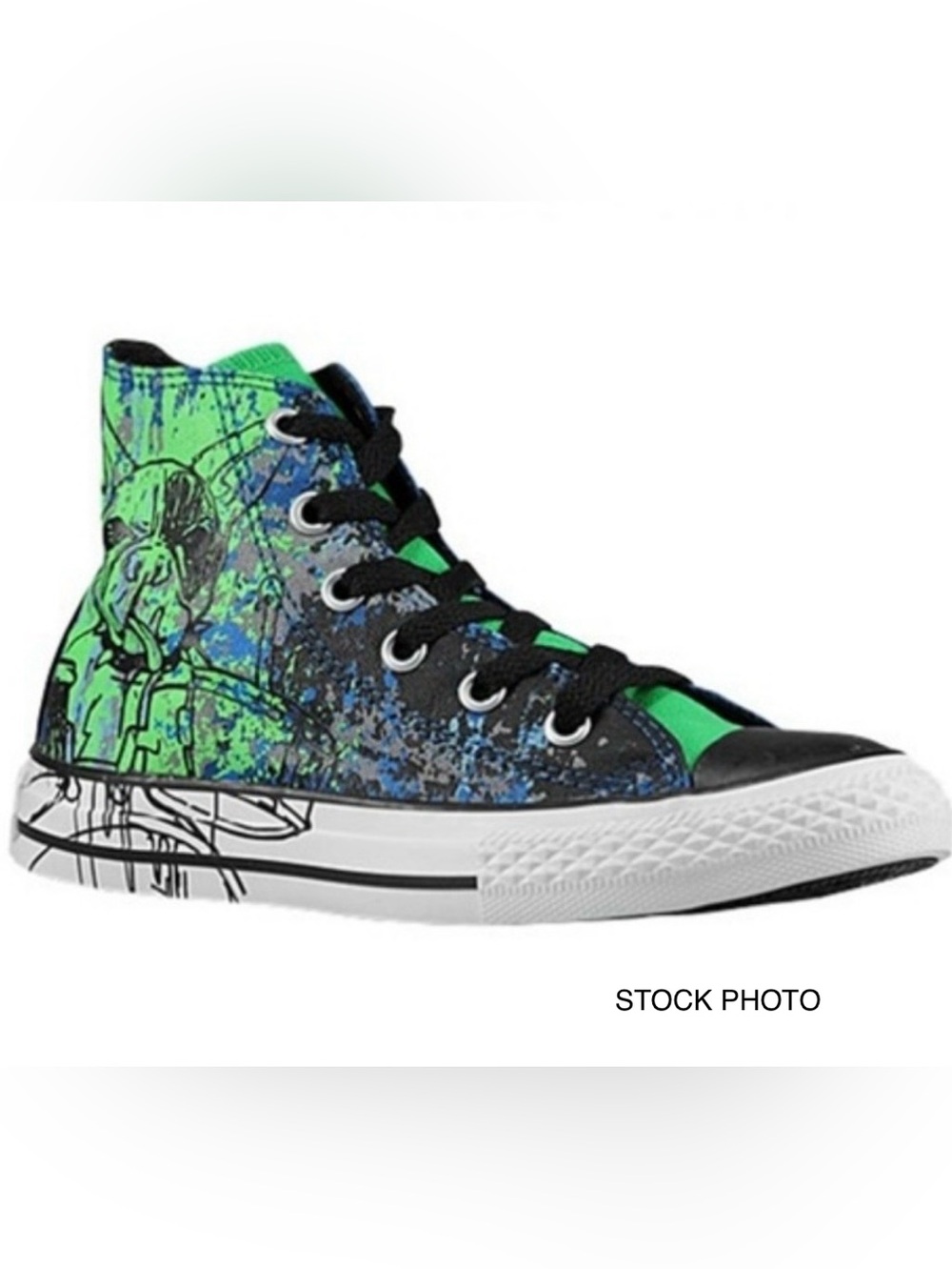 Converse High Top Dog Sneakers Junior Sz 6 High Top Midnight Hour -Hard to Find
